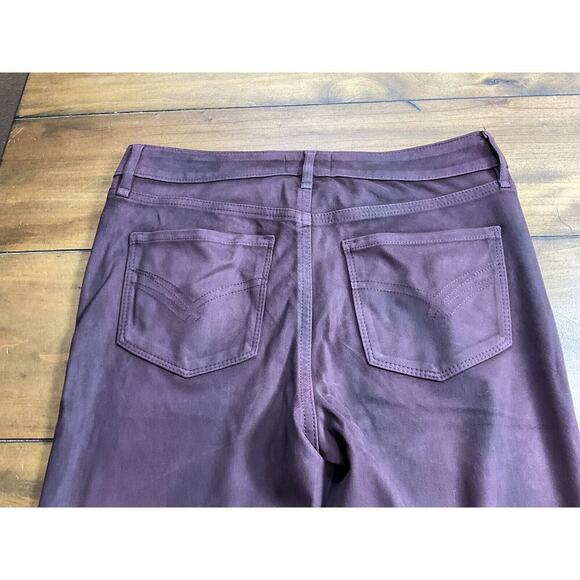 William Rast Maroon Skinny Suede Pants Women’s Size 26 - Picture 7 of 10